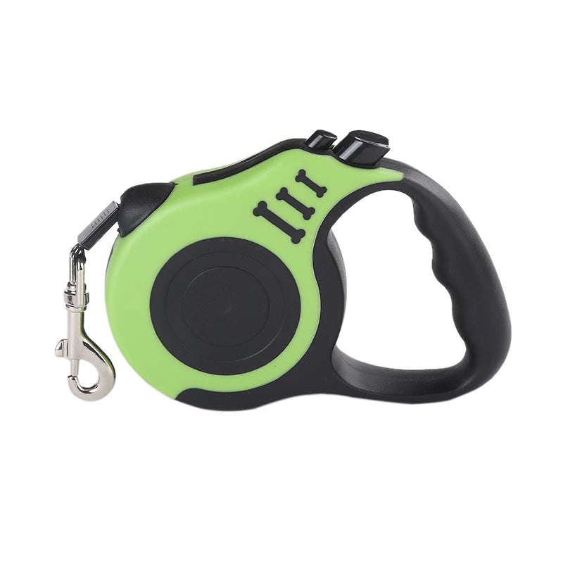 Compact & Durable Dog Leash β 3m/5m Retractable Nylon Rope for Outdoor Walks