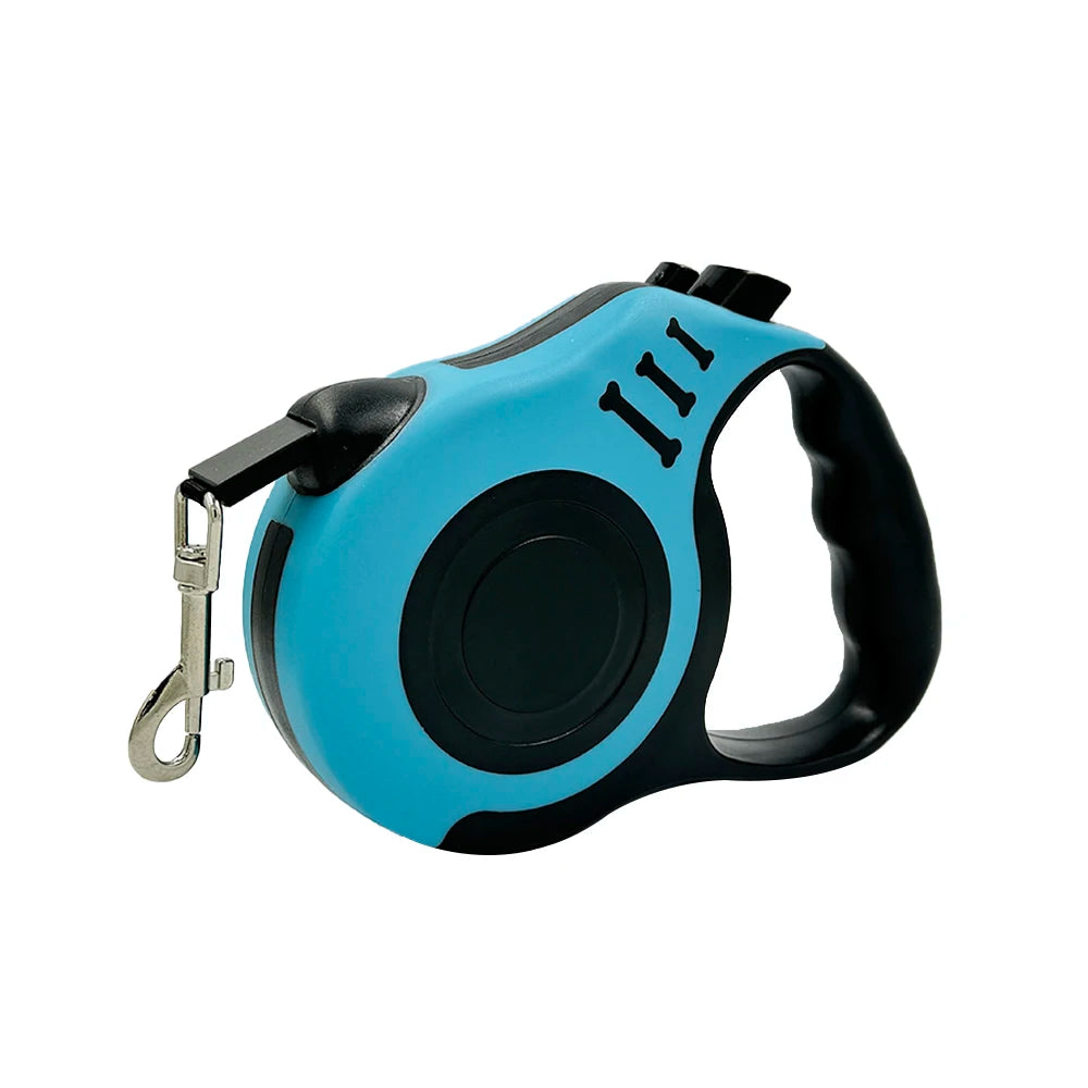 Compact & Durable Dog Leash β 3m/5m Retractable Nylon Rope for Outdoor Walks