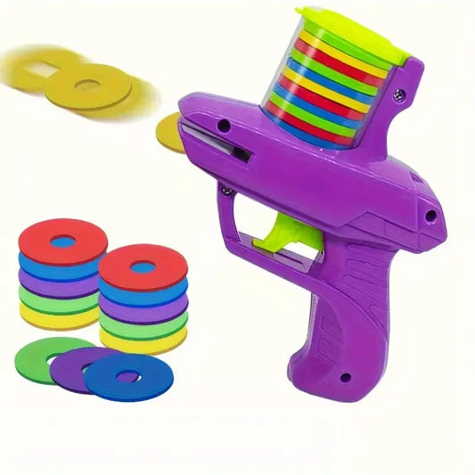 Turnip Disc Blaster Toy – Interactive Foam Shooter for  Dogs