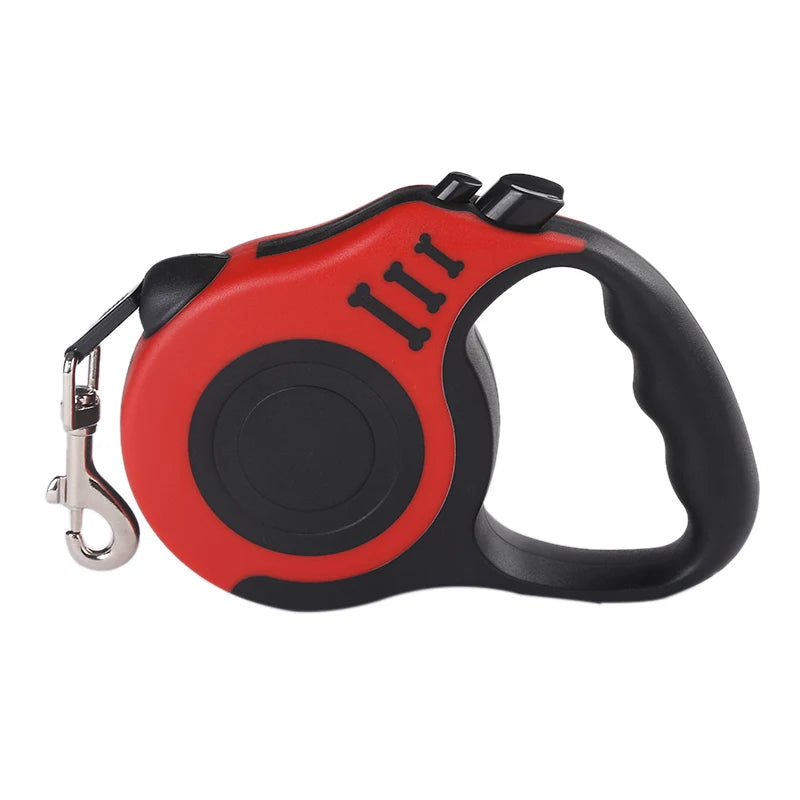 Compact & Durable Dog Leash – 3m/5m Retractable Nylon Rope for Outdoor Walks